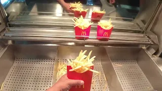 McDonalds POV One hour Fries Station