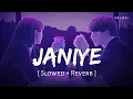 Download Lagu Janiye (Slowed + Reverb) | Vishal Mishra, Rashmeet Kaur | Chor Nikal Ke Bhaga | SR Lofi