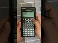 UNBOXING CASIO FX-570ES PLUS 2nd Edition