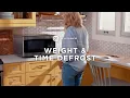 GE Appliances Countertop Microwave with Weight Time Defrost