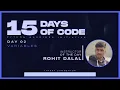 15 Days of Code Day 2 Python Warriors