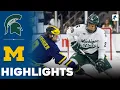 Michigan State vs Michigan | NCAA College Hockey | Highlights - December 05, 2025