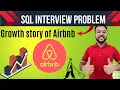 Airbnb Business Analyst Interview Problem Window Functions in SQL Complex SQL Problem