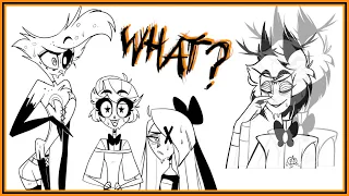 Alastor Can Detach His WHAT Hazbin Hotel comic dub