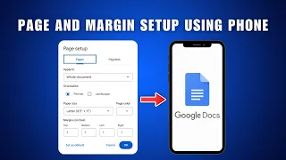 How to Set Up Page Margin on Google Docs Using Mobile Phone 2026