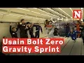 Usain Bolt Sprints In Zero Gravity