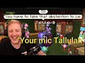 Tallulah accidently opens her mic on Philza s stream infront of 10 000 People On QSMP minecraft