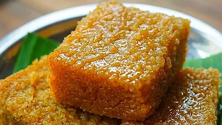 ரவை நெய் மட்டும் போதும்😋 இது போல் செஞ்சி குடுங்க | evening snacks #trending #cake 