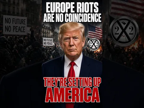 Europe Riots Are No Coincidence, They're Setting Up America #shorts