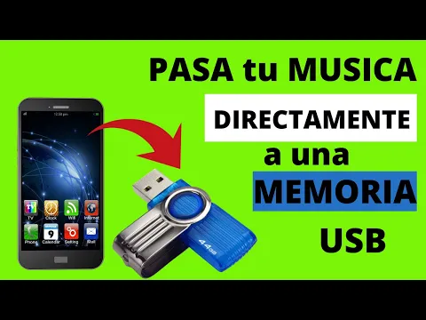 Download MP3 comoPASAR MUSICA del CELULAR a una MEMORIA USB DIRECTAMENTE