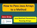 How to pass Java array to a method Java Array Java Array Pass to Method Java Tutorial