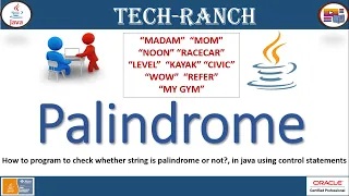 How to implement Palindrome in Java Java Coding Exercise TechRanch