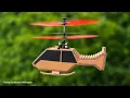 How to make flying helicopter with cardboard