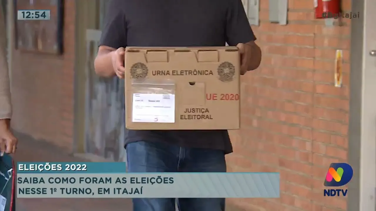 Saiba como foram as eleições nesse 1º turno em Itajaí