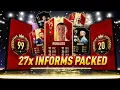 2x TOP 100 FUT CHAMPIONS REWARDS 89 SICK INFORM PACKED 27 INFORMS 9 RED PLAYER PICKS