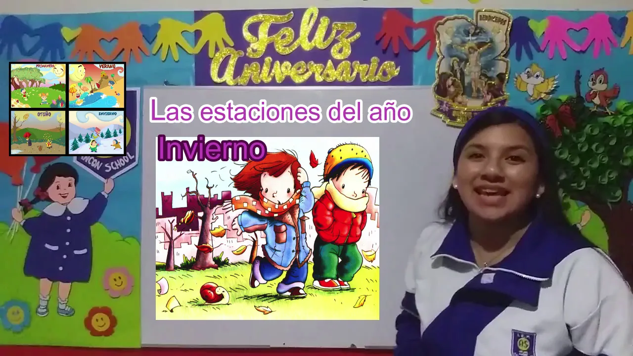 Las cuatro estaciones del año (ciencia) Inicial 5 años