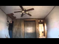 Ceiling Tiles and paneling removal