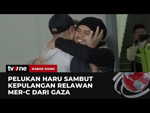 Suasana Haru Sambut Kepulangan Satu Relawan MER-C