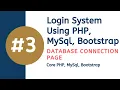 MySql Database Connection Login System Using PHP MySql and Bootstrap PHP Project