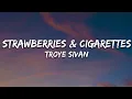 Download Lagu Troye Sivan - Strawberries \u0026 Cigarettes (Lyrics)
