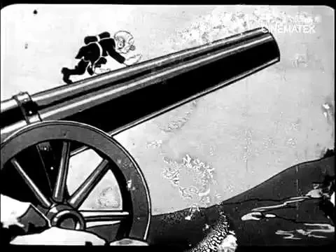 Colonel Heeza Liar foils the enemy (John Randolph Bray - 1915)