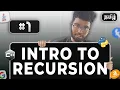 Introduction to recursion - Tamil Part 1 Code Thanish