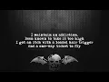 Avenged Sevenfold - Doing Time [Lyrics on screen] [Full HD]