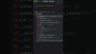 I Didn t Know Python Sets Could Do THIS