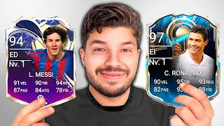 Junté a Messi y Cristiano!