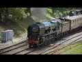 Download Lagu Sir Archibald Sinclair SR 34059 wheelspins out of Horsted Keynes (2025) | Bluebell Railway