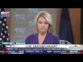 FNN Feisty Moment Between Reporter State Department s Heather Nauert Over Otto Warmbier s Health