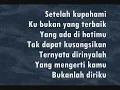 Bukan Diriku - Samsons (Lyric)