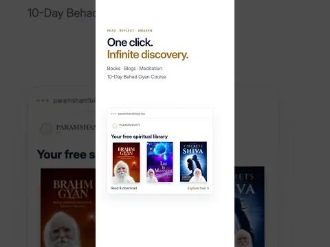 One Website, Endless Spiritual Wisdom | Welcome to paramshantiblogs.org