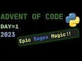 Advent of Code 2023 Day 1 Python