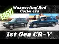 1st Gen Honda CR-V Ebay Maxpeedingrods Coilover Installation Easy