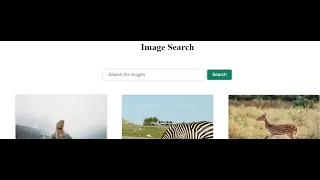 Part Image Searching Application using HTML CSS JAVASCRIPT