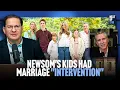 Why Gavin Newsom s Kids Had an Intervention After Learning of First Marriage to Kimberly Guilfoyle