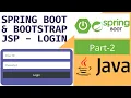 Modernized - in Spring Boot REST Bootstrap JSP Java Web App Development