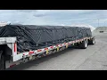 How to tarp or put down a load