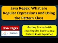 What are Java Regular Expressions and how to use pattern class Java Regex Regex in java