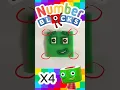 Numberblock Four Playdoh Numberblocks Rectangle Square Make Your Own Numberblocks
