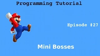 Java Programming Tutorial Super Mario Game Mini Bosses