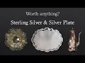 Is it worth anything Sterling Silver and Silver Plate