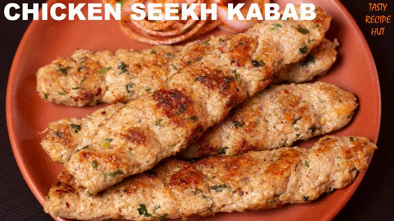 Fire Up the Flavor, Try Our Finger Licking Chicken Seekh Kebabs ( In Frying pan)