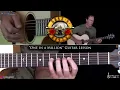 Lagu One in a Million Guitar Lesson - Guns N' Roses