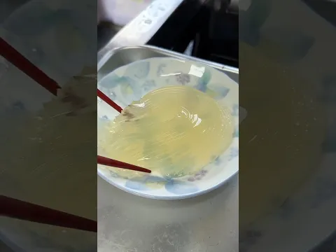 These Noodles Look Like Glass!