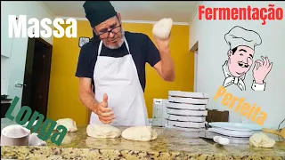 MASSA PERFEITA PARA FERMENTAÇÃO LONGA