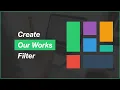 Arabic HTML CSS JavaScript Tutorials - Create Our Works Filter