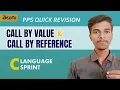 Call by Value and Call by Reference in Telugu Functions PPS C Language Telugu