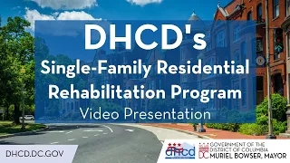 DHCD s Single-Family Residential Rehabilitation Program SFRRP Presentation
